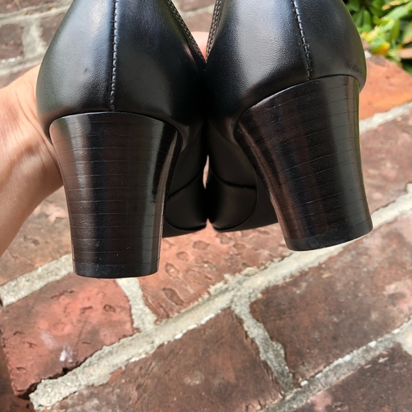 Rod Hommerson black leather heels size 10 - Picture 5 of 8